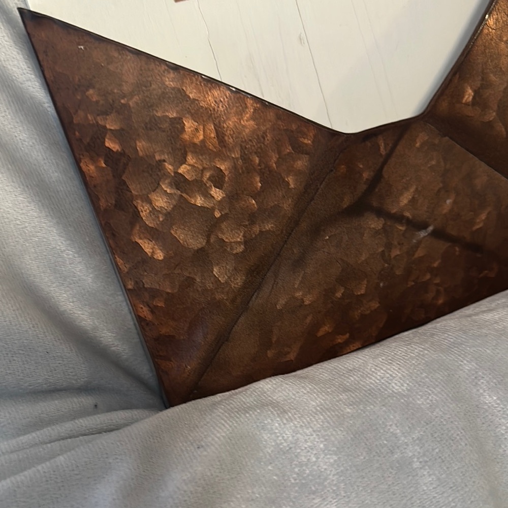 Copper Envelope Wall Decor with Home Sign attached. - Picture 6 of 6